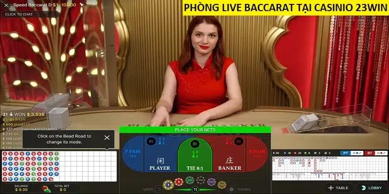 Giới thiệu chung về tựa game đánh bài Baccarat 23win