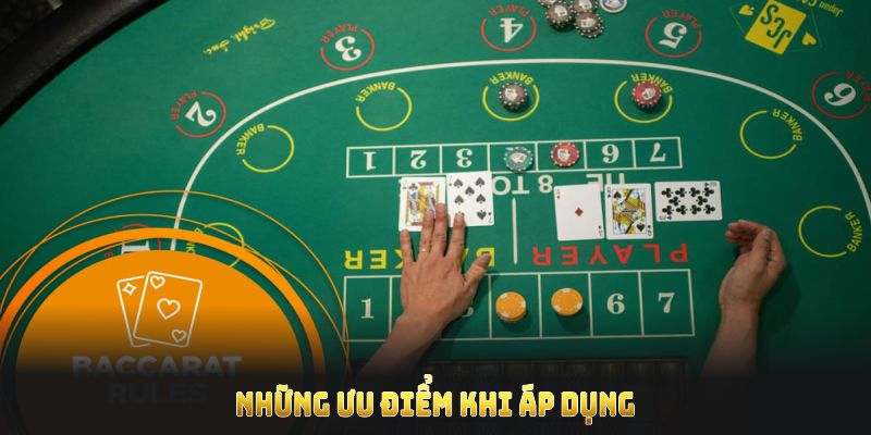 Những ưu điểm khi áp dụng các mẹo chơi chiến thuật Baccarat tại 23win